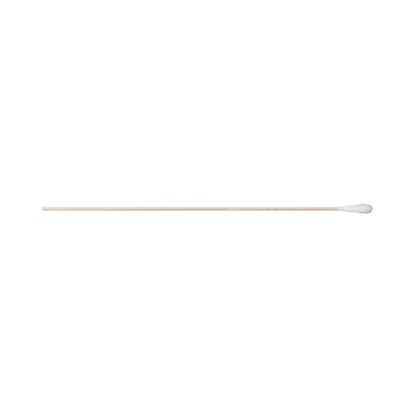 McKesson Cotton Tip Swabstick 6 Inch Wood Shaft – 100 Pack NonSterile Applicators