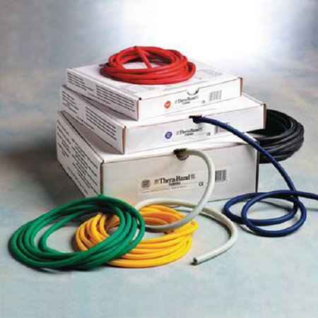 Exercise Resistance Tubing TheraBand Black 25 Foot Length X-Heavy Resistance