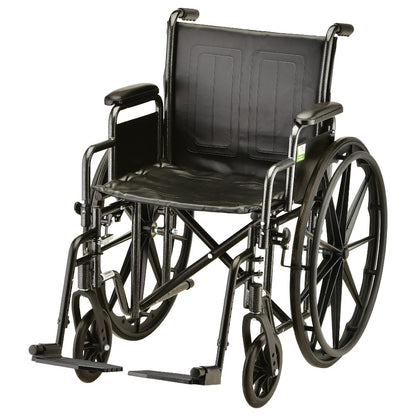 Hammertone Wheelchair With Detachable Arms and Footrest/Legrest