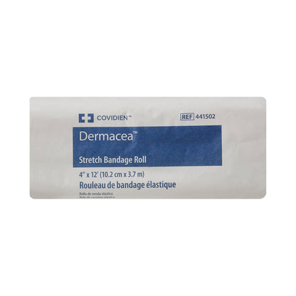 Dermacea Conforming Bandage 4 Inch x 4 Yard NonSterile Stretch Roll – 12 Pack
