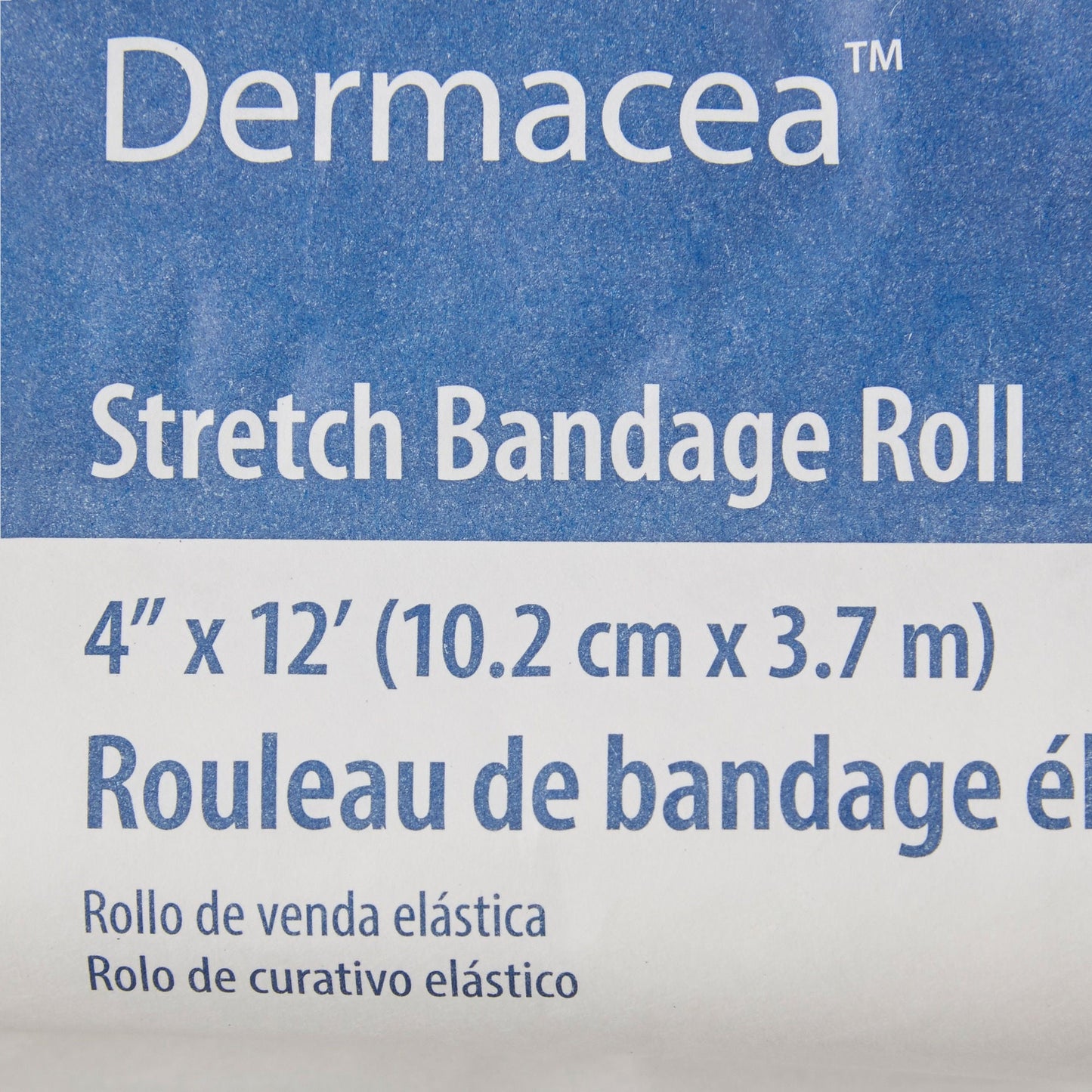 Dermacea Conforming Bandage 4 Inch x 4 Yard NonSterile Stretch Roll – 12 Pack