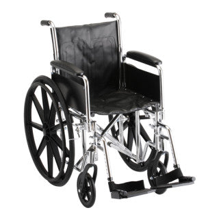 Hammertone Wheelchair With Detachable Arms and Footrest or Legrest