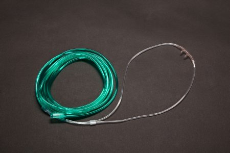 Nasal Cannula Salter-Style Adult Curved Prong / NonFlared Tip 4 Foot O2 Line