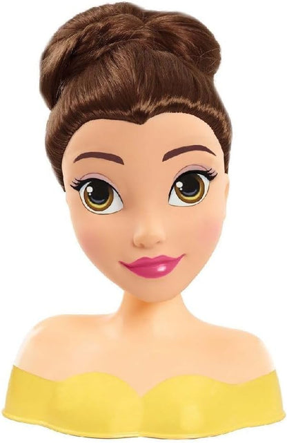 Disney Princess Belle Mini Styling Head with Hair Brush – Beauty and the Beast
