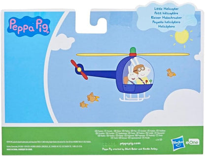 Peppa Pig Little Helicopter Toy with Rebecca Rabbit Figure, Ages 3+ – Peppa’s Adventures Vehicles