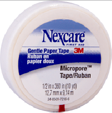 Nexcare Micropore Paper Tape by 3M - Gentle Adhesion for Comfortable Wound Care