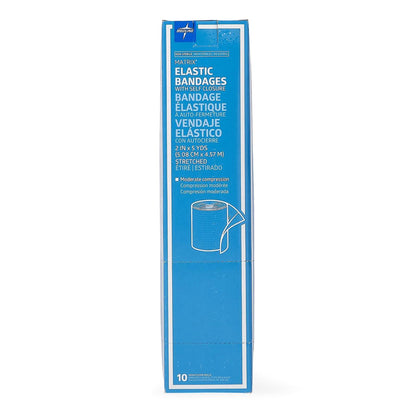 Matrix Elastic Bandage, 2 Inch x 5 Yard, Double Hook & Loop, Medium Compression – NonSterile