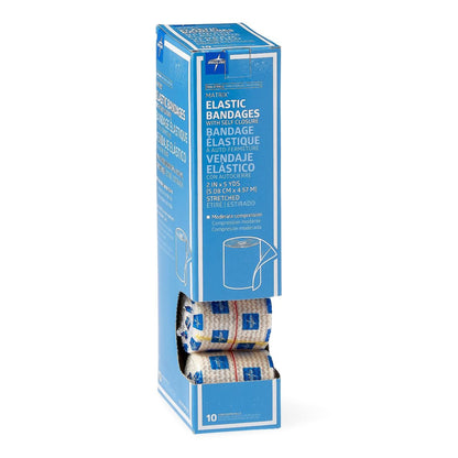Matrix Elastic Bandage, 2 Inch x 5 Yard, Double Hook & Loop, Medium Compression – NonSterile