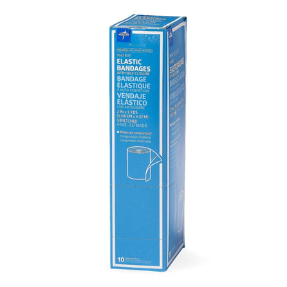 Matrix Elastic Bandage, 2 Inch x 5 Yard, Double Hook & Loop, Medium Compression – NonSterile