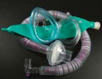 KingFlex2 Anesthesia Breathing Circuit Coaxial Tube 72 Inch Tube Single Limb Adult 2 Liter Bag Single Patient Use