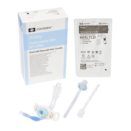 Cuffed Tracheostomy Tube Shiley XLT Disposable IC Size