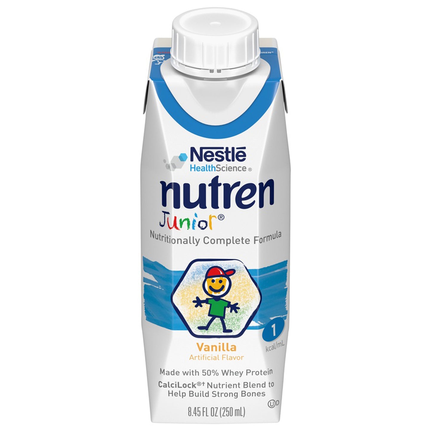 Nutren Junior Pediatric Oral Supplement Vanilla 8.45 oz Tetra Prisma Liquid