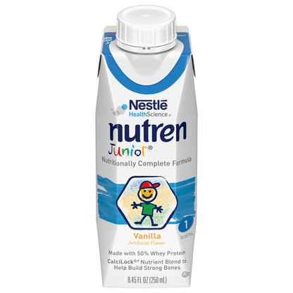 Nutren Junior Pediatric Oral Supplement Vanilla 8.45 oz Tetra Prisma Liquid