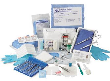 Dressing Change Tray Central Line, Kit w/CVC, MAI, PICC, Tegaderm/Alcohol, General Purpose, Kit Central