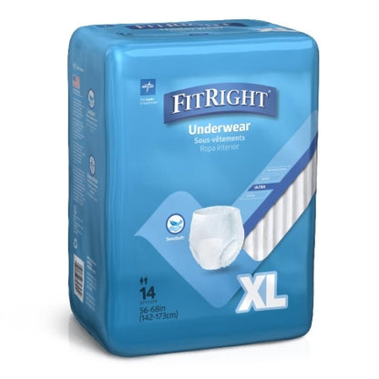 Unisex Adult Underwear FitRight Pull On