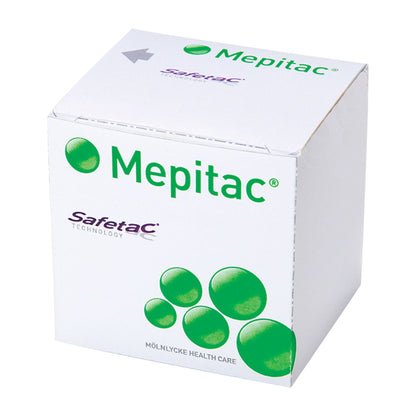 Mepitac Silicone Medical Tape 3/4 x 118 Inch Tan Skin Friendly NonSterile
