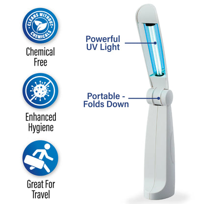 Safe & Healthy UV Light Powerful Sanitization for Your Home and On the Go