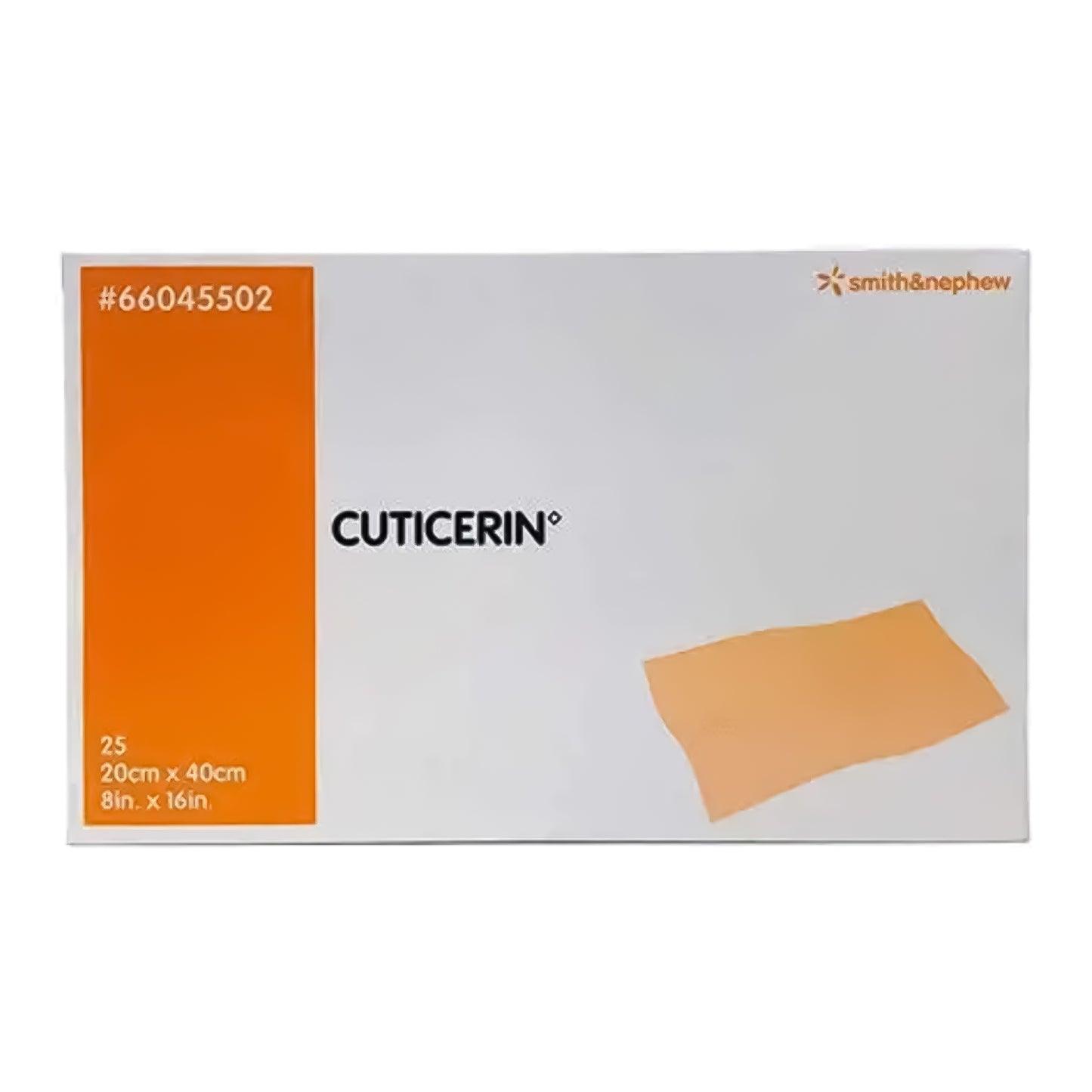 Cuticerin Oil Emulsion Impregnated Dressing 8 x 16 Inch – Sterile Rectangle