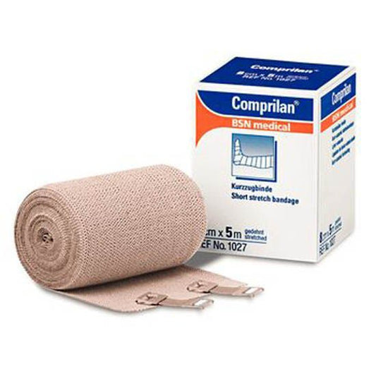 Comprilan Compression Bandage 3.1 Inch x 16.4 Foot Short Stretch Bandage