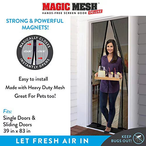 MAGIC MESH DELUXE Hands-Free Screen Door – CUREMEDRX