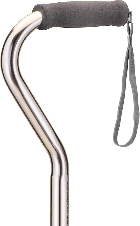 Quad Cane Large Base With Offset