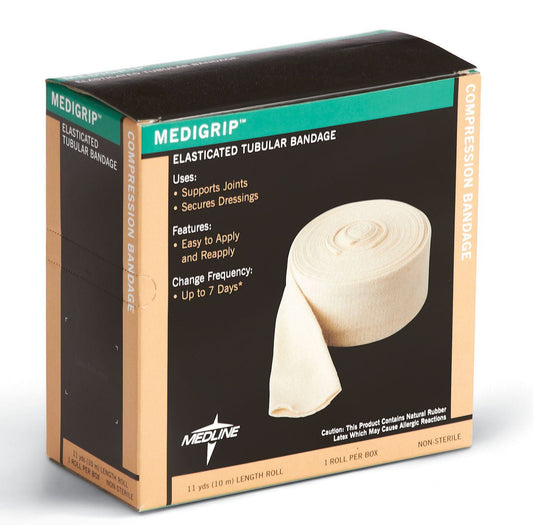Medigrip Elastic Tubular Support Bandage Size C 2-5/8 Inch x 11 Yard Standard Compression