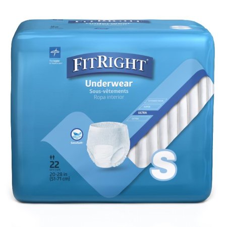 Underwear FitRight Pull On with Tear Away Seams Small