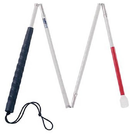 Folding Cane For The Blind Ambutech Aluminum