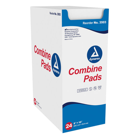 Dynarex Sterile Abdominal Pad 8 x 10 Inch High Absorbency – 1 per Pouch