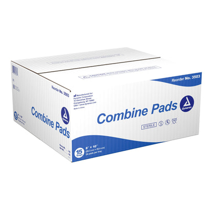 Dynarex Sterile Abdominal Pad 8 x 10 Inch High Absorbency – 1 per Pouch