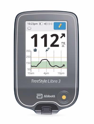 Continuous Blood Glucose System Freestye Libre 3 by Abbott
