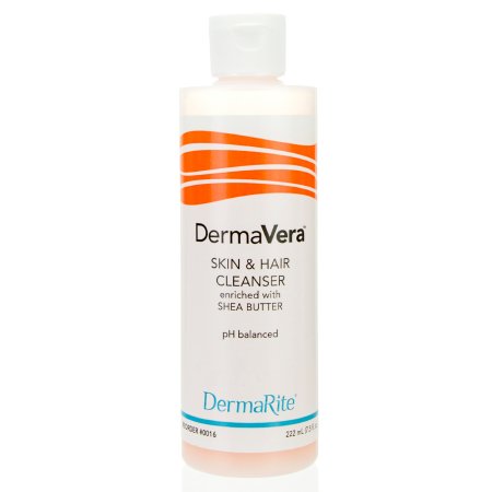 Shampoo and Body Wash DermaVera Flip Top Bottle Scented