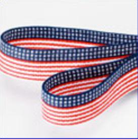 Gait Belt 60 Inch Length Stars and Stripes Design Cotton