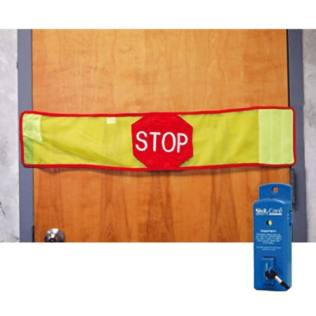 Door Alarm System 12 X 50 Inch Red / Yellow