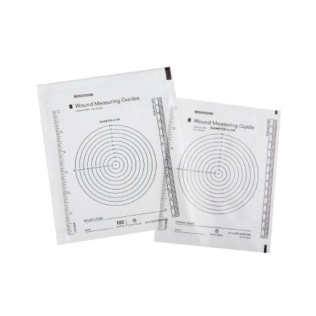 Wound Measuring Guide McKesson Clear Plastic NonSterile