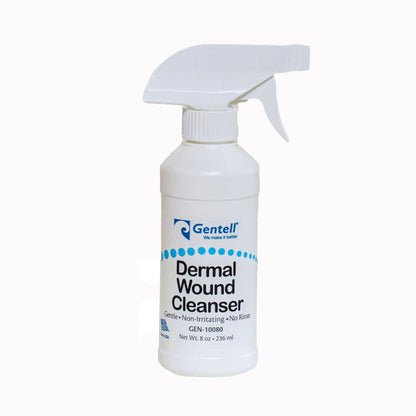 Gentell Wound Cleanser 8 oz Spray Bottle No-Rinse NonSterile