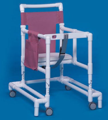 Walker Chair Adjustable Height Ultimate PVC Frame 300 lbs. Weight Capacity 29 to 35 Inch Height