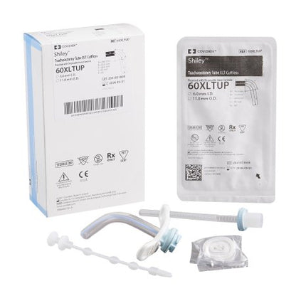 Uncuffed Tracheostomy Tube Shiley XLT Disposable IC Size Proximal