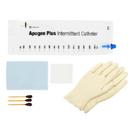 Intermittent Closed System Catheter Tray Advance Plus™ Straight Tip 12 Fr. Without Balloon PVC