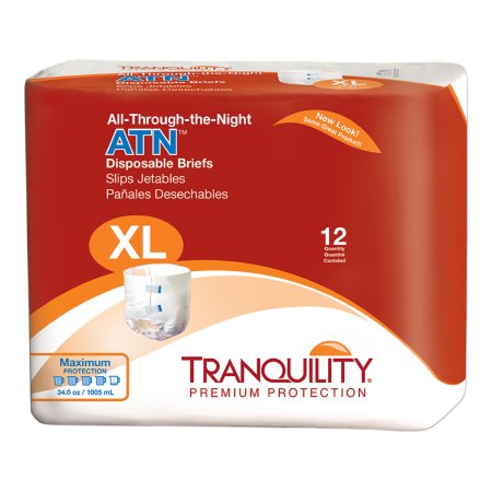 Brief Tranquility ATN Medium Disposable Heavy Absorbency