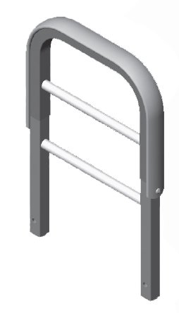 Bed Grab Bar UltraCare XT Chrome Finish Aluminum