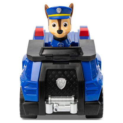 PAW Patrol Chase’s Patrol Cruiser Vehicle with Collectible Figure (Ages 3+)