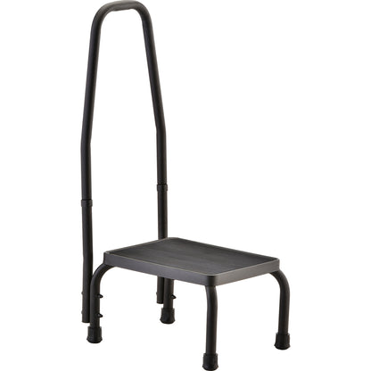 Step Stool With and Without Hand Rail