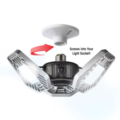 Beyond Bright Garage LED Light Instant, Ultra-Bright Illumination