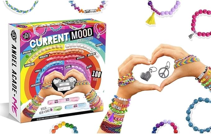 Anker Play Current Mood Bracelet Studio Craft Kit – DIY Bracelet Making Kit for Kids 8+