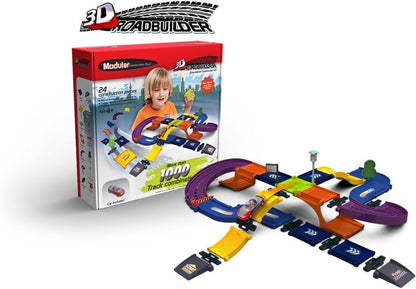 Modular Road Builder 3D Dimensional Construction Kit