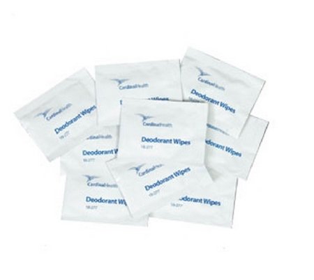 Deodorant Towelette Cardinal Health Individual Packet Scented 500 Count