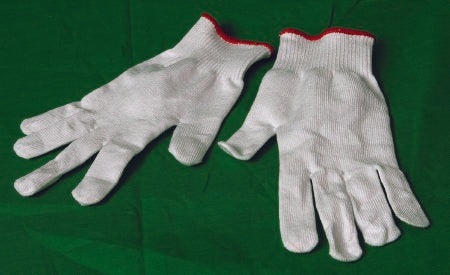 Cut Resistant Glove Liner Flex-Gard Full-Finger HDPE / Spandex / Polyester White
