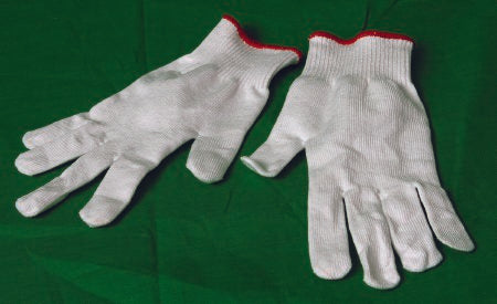 Cut Resistant Glove Liner Flex-Gard Full-Finger HDPE / Spandex / Polyester White