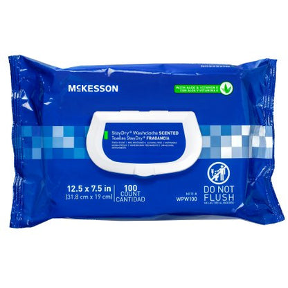 Personal Cleansing Wipe StayDry Soft Pack